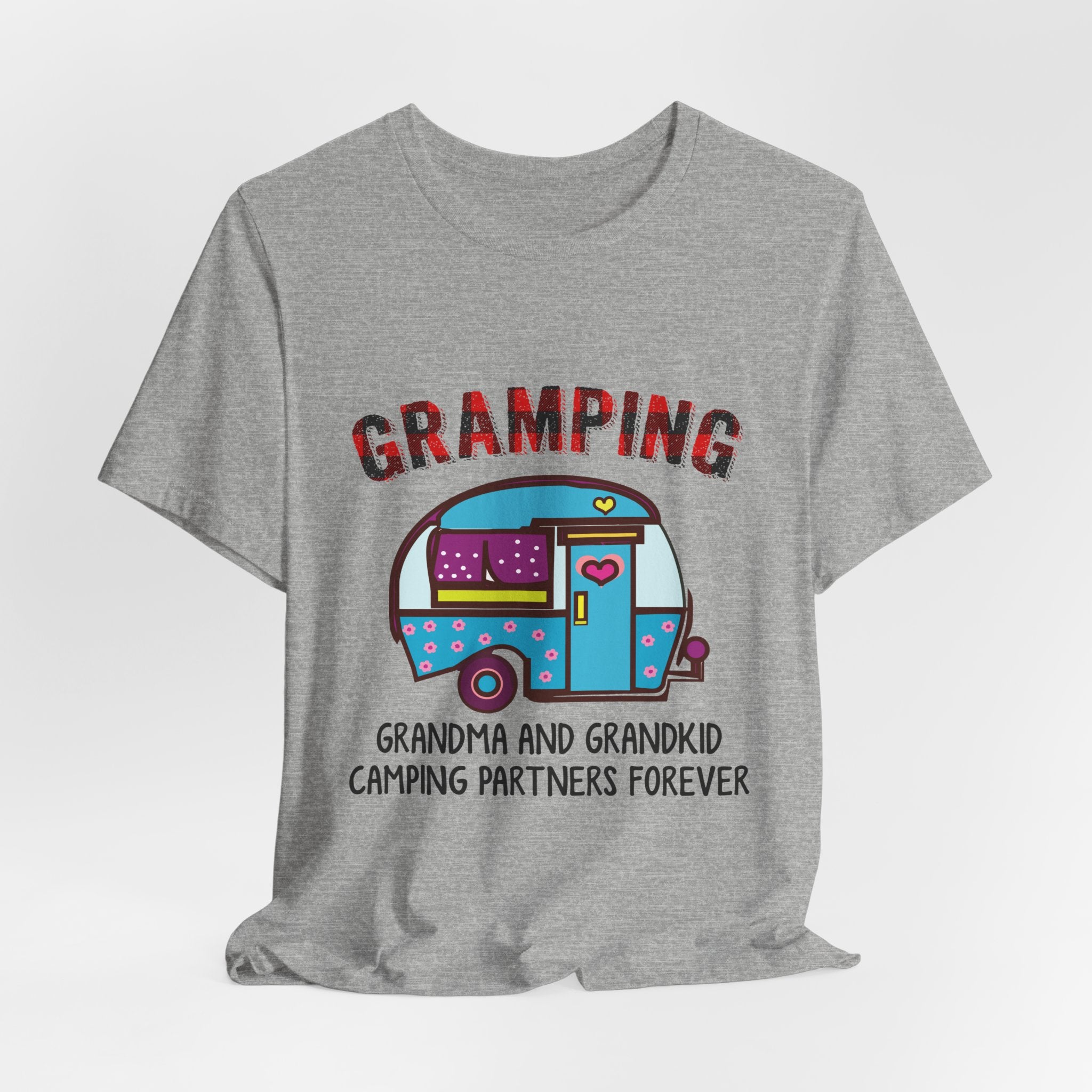 Gramping: Grandma & Grandkid Camping Partners T-Shirt | Family Camper Gift