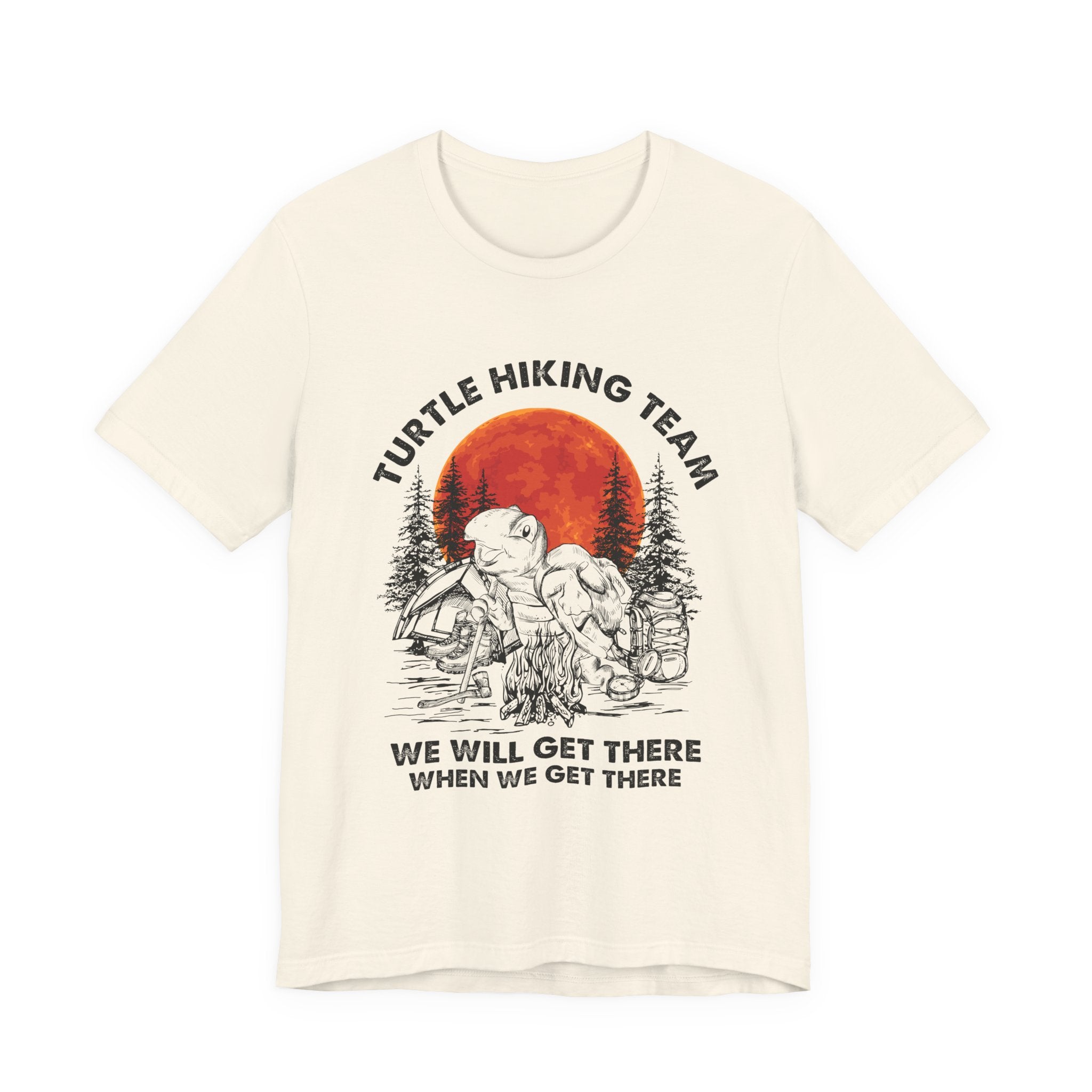 Turtle Hiking Team T-Shirt | Patient Camper Gift