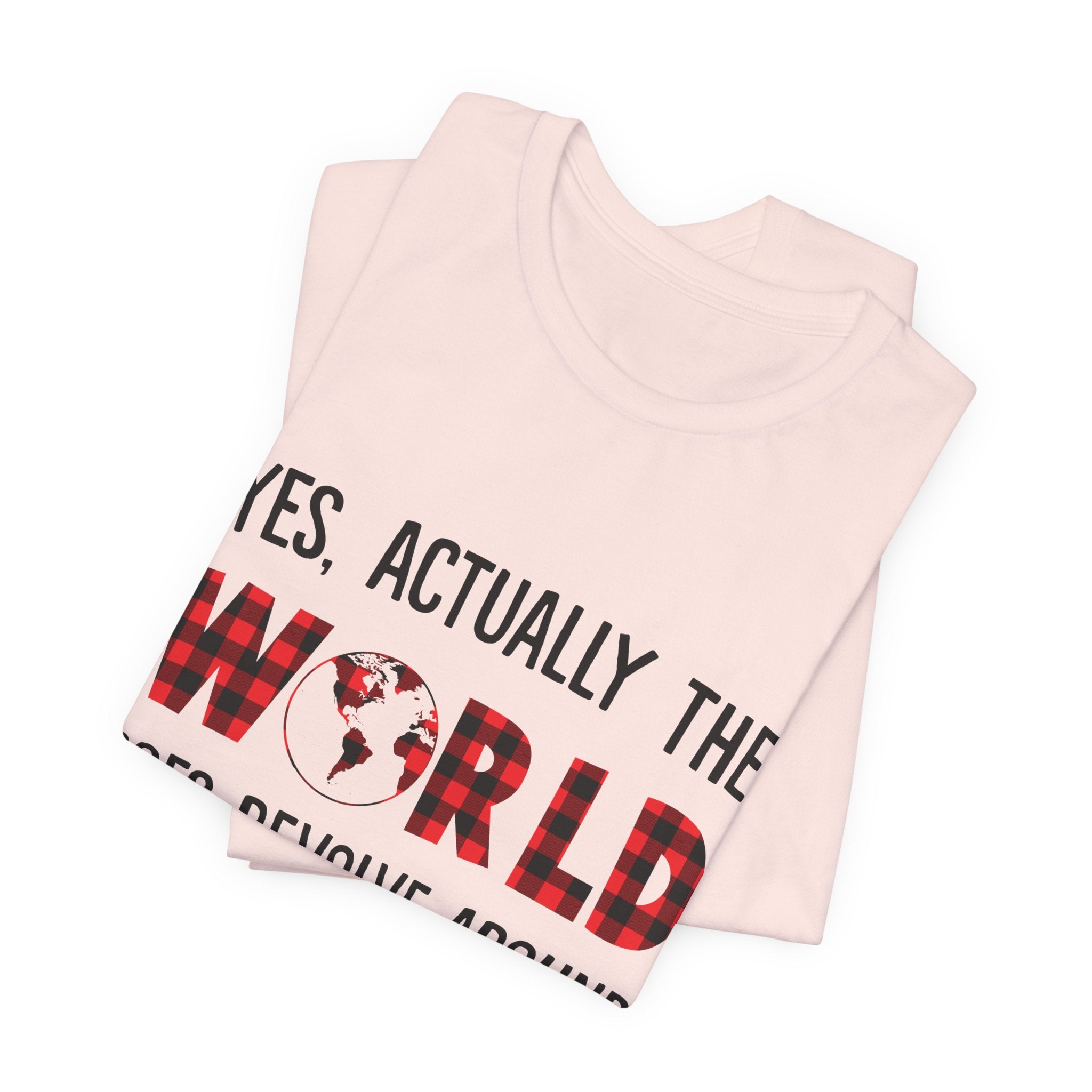 World Revolves Around My Dogs T-Shirt | Dog Lover Gift