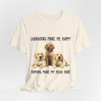 Just A Girl Who Loves Dogs T-Shirt | Dog Mom Gift