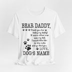 Fueled by Coffee and Dogs T-Shirt | Dog Mom Gift