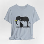 Only Elephants Should Wear Ivory T-Shirt | Wildlife Advocate Gift