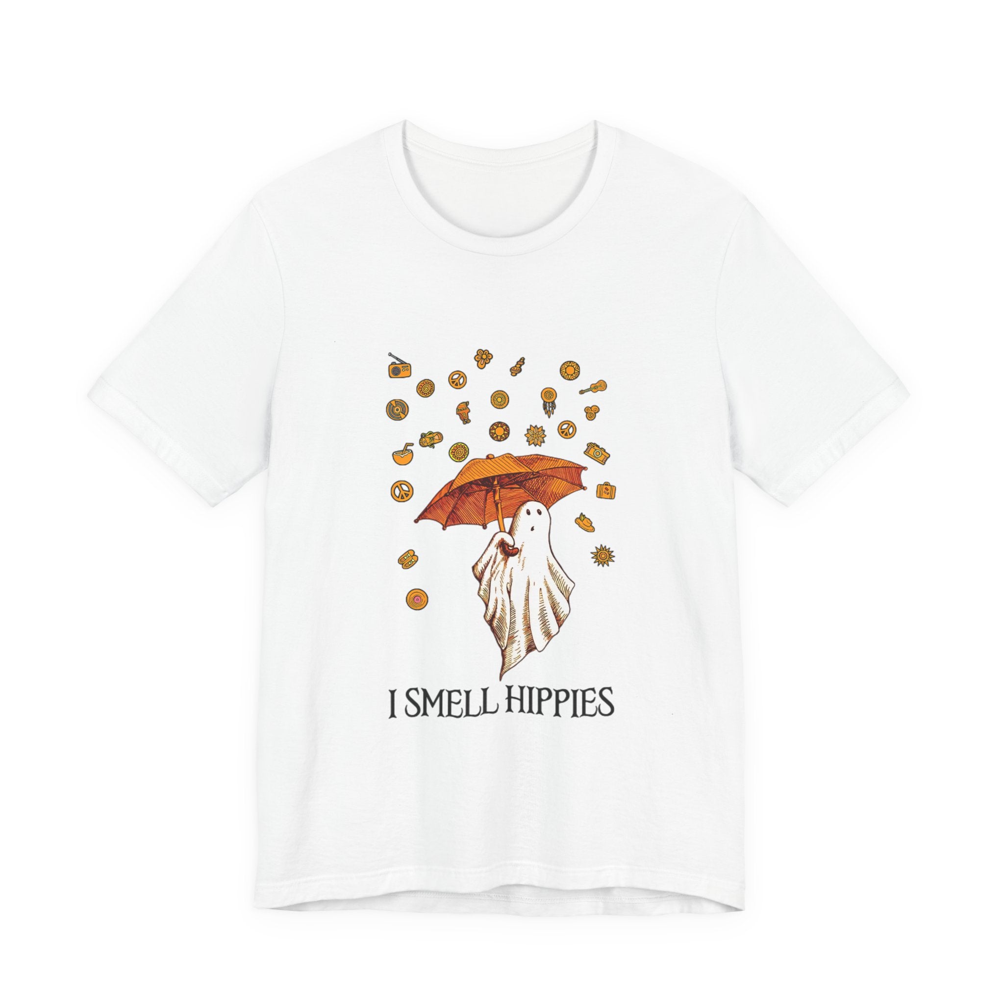 I Smell Hippies T-Shirt | Groovy Ghost Gift