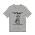 Skulls & Tattoos Make Me Happy T-Shirt | Solitary Nature Lover Gift