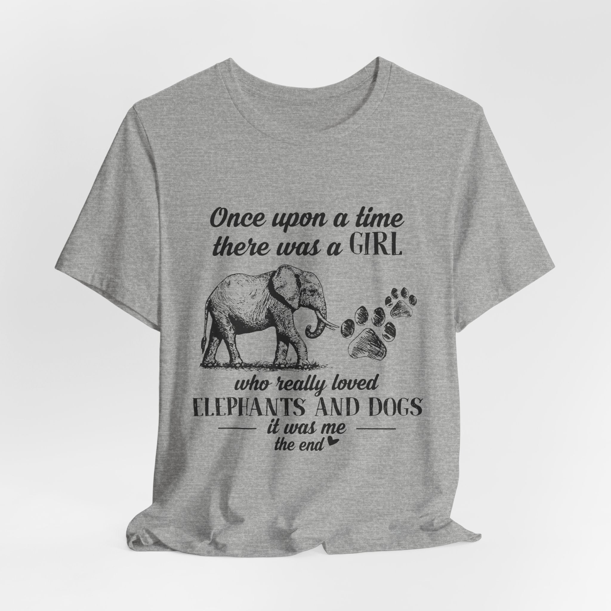 Girl Who Loved Dogs T-Shirt | Dog Lover Gift for Her