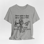 Once Upon A Time Elephant T-Shirt | Elephant Lover Gift