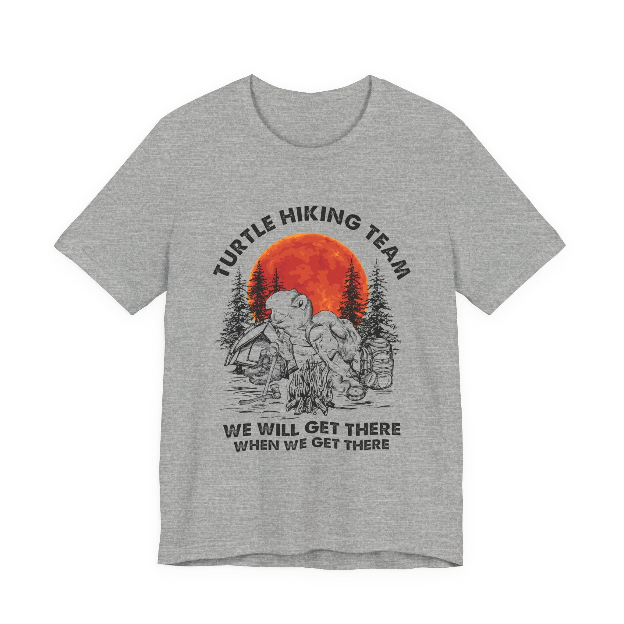 Turtle Hiking Team T-Shirt | Patient Camper Gift