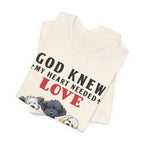 God Sent Me My Dogs T-Shirt | Dog Lover Gift