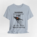 Blackbird Learn to Fly T-Shirt | Free Spirit Hippie Gift
