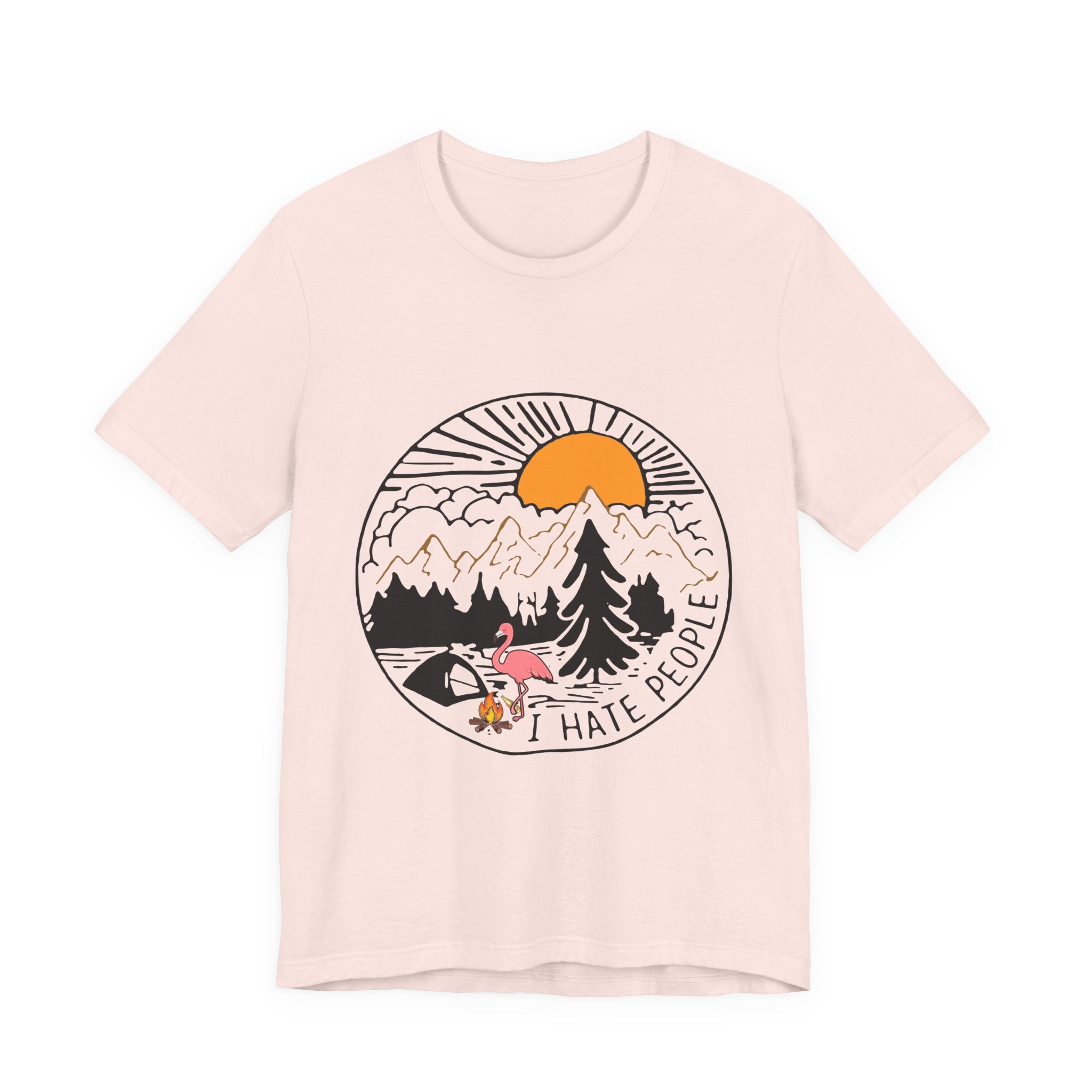 I Hate People Camping T-Shirt | Introvert Camper Gift