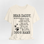 Fueled by Coffee and Dogs T-Shirt | Dog Mom Gift