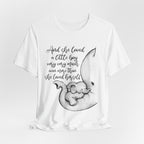 She Loved A Little Boy Elephant T-Shirt | Mom & Son Gift