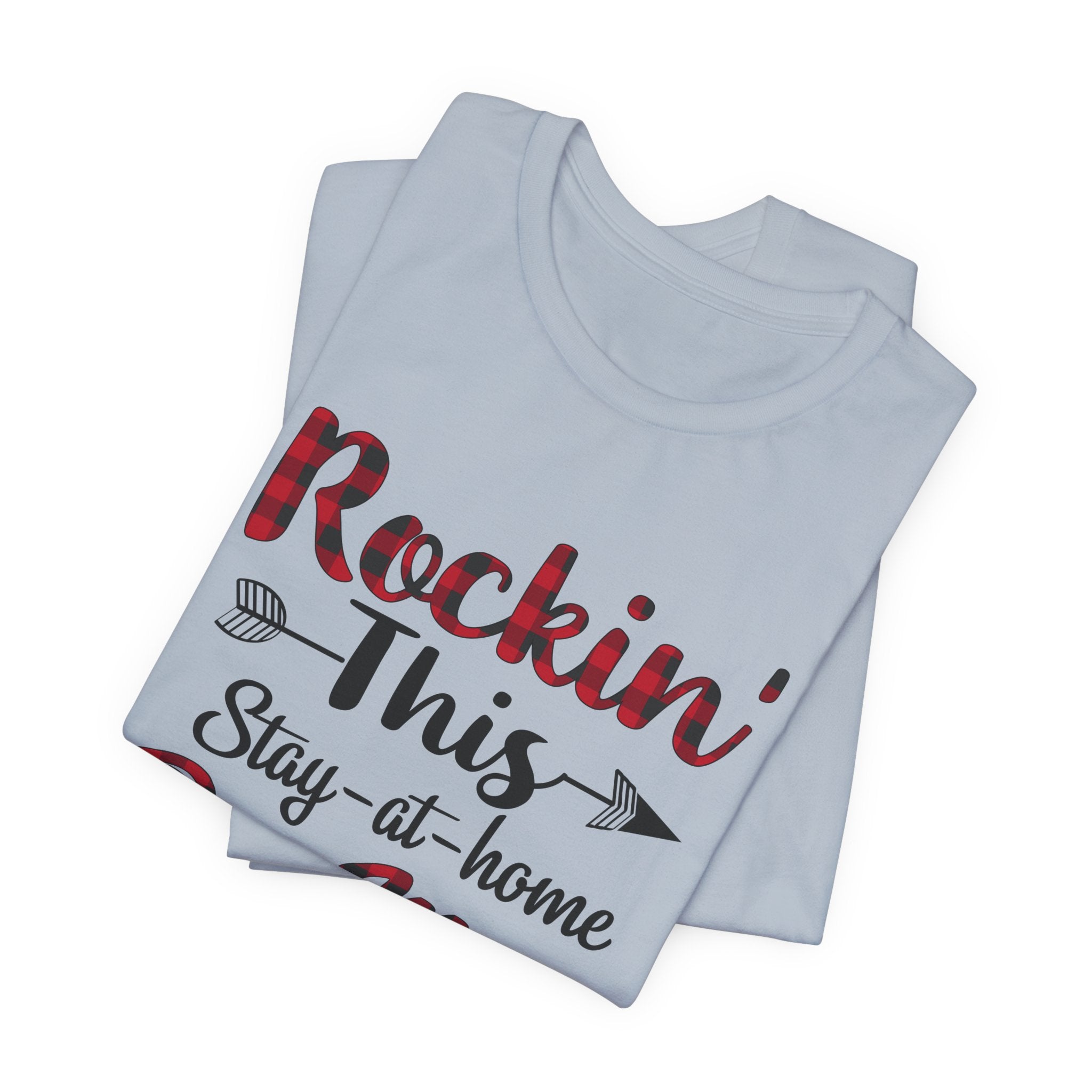 Rockin' This Stay-at-home Dog Mom life T-Shirt | Dog Mom Gift