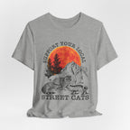 Support Your Local Street Cats T-Shirt | Camping Wildlife Gift