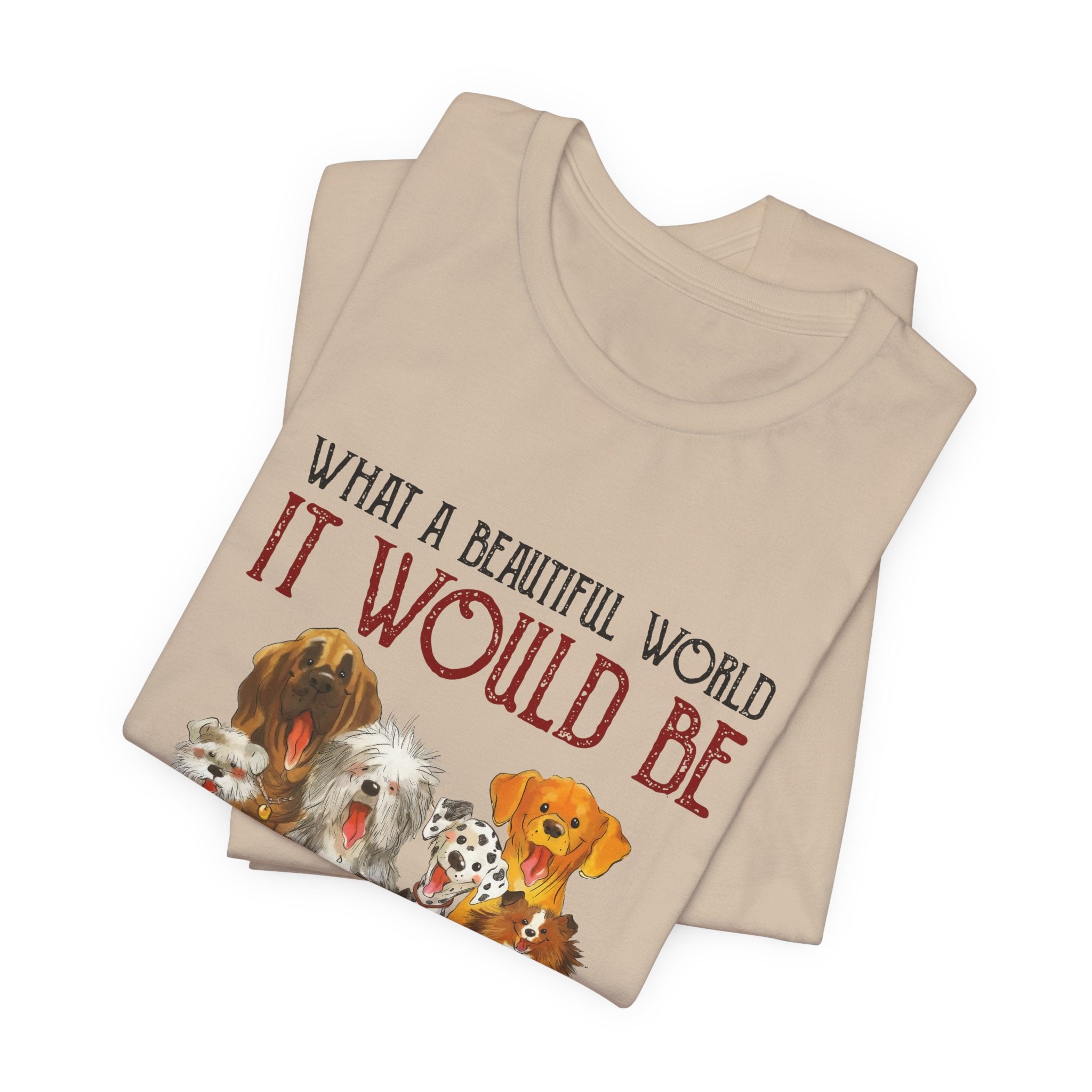 Hearts Like Dogs T-Shirt | Dog Lover Owner Gift