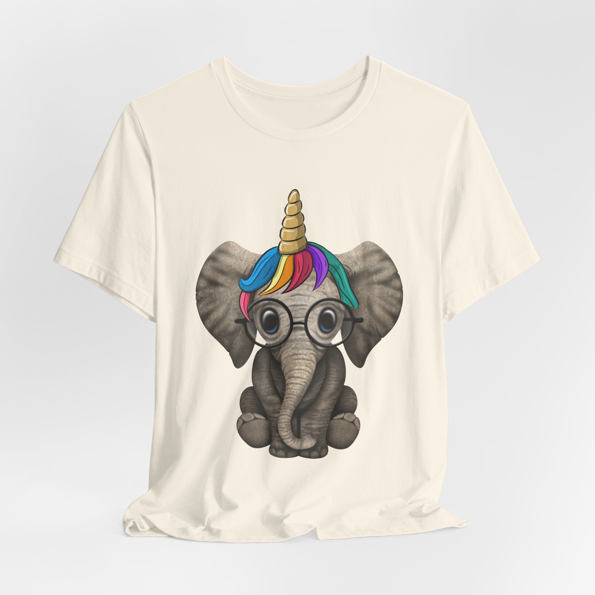 Cute Unicorn Elephant T-Shirt | Elephant Lover Gift