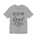 Girl Who Loved Cats & Dogs T-Shirt | Dog Lover Gift