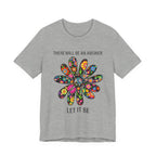 "Let It Be" Peace Flower T-Shirt | Hippie Soul Gift