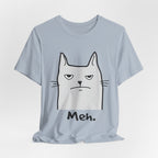 Meh. Grumpy Cat T-Shirt | Funny Cat Lover Gift