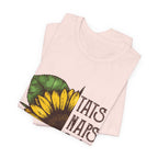 Sunflower TAIS NAPS & CAIS Tee | Cat Lover Gift