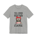 No I Don't Care Cat T-Shirt | Sassy Cat Lover Gift