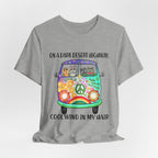 Dark Desert Highway Cats T-Shirt | Groovy Cat Lover Gift