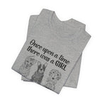 Girl Loved Dogs & Tattoos T-Shirt | Dog Lover Gift for Her
