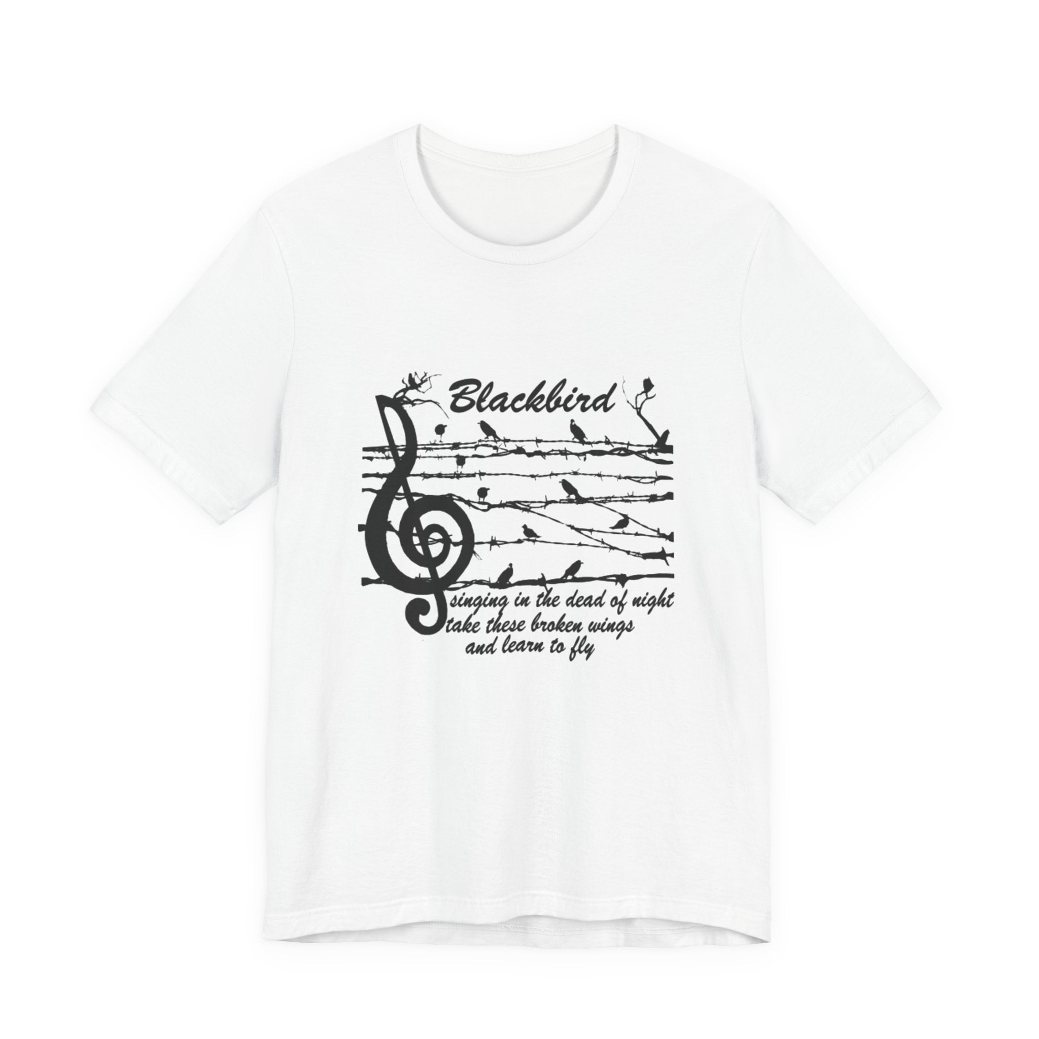 Blackbird Learn to Fly T-Shirt | Free Spirit Gift