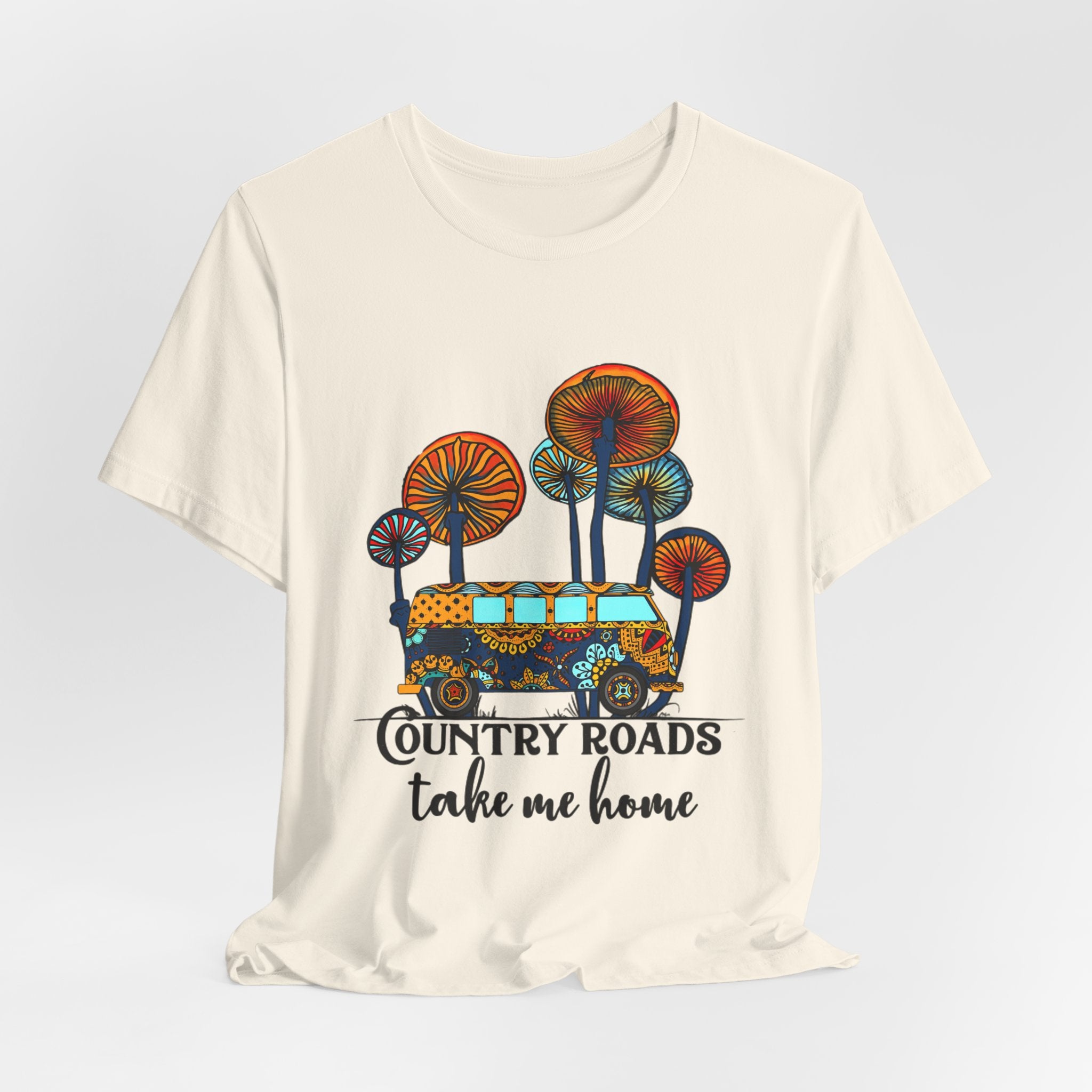 Country Roads Take Me Home T-Shirt | Hippie Soul Gift