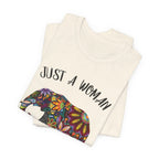 Just A Woman Who Love Elephants And Has Tattoos T-Shirt | Elephant Fan Gift