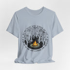 Not All Who Wander Are Lost T-Shirt | Campfire Lover Gift