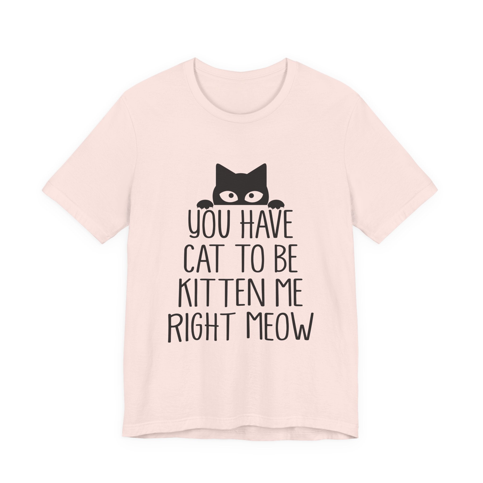 You Have Cat To Be Kitten Me Right Meow T-Shirt | Funny Cat Lover Gift