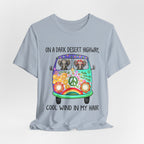 On A Dark Desert Highway Elephants T-Shirt | Hippie Elephant Gift