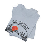 Go Outside Worst Case Bear T-Shirt | Adventure Lovers Gift