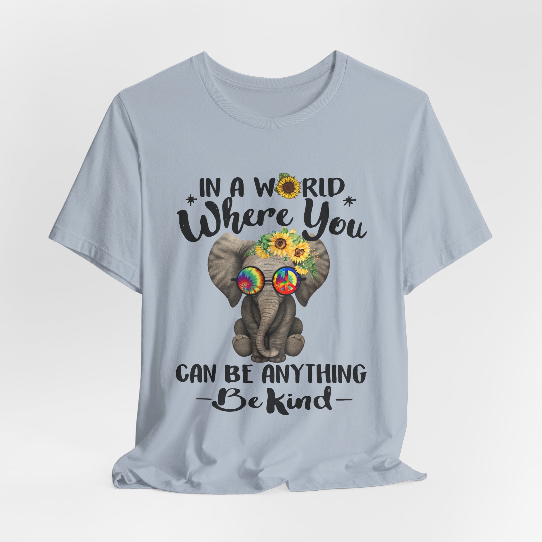 Be Kind Elephant T-Shirt | Hippie Soul Peace Lover Gift