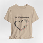 I Am A Simple Woman T-Shirt | Dog Mom Gift