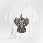 Cute Unicorn Elephant T-Shirt | Elephant Lover Gift