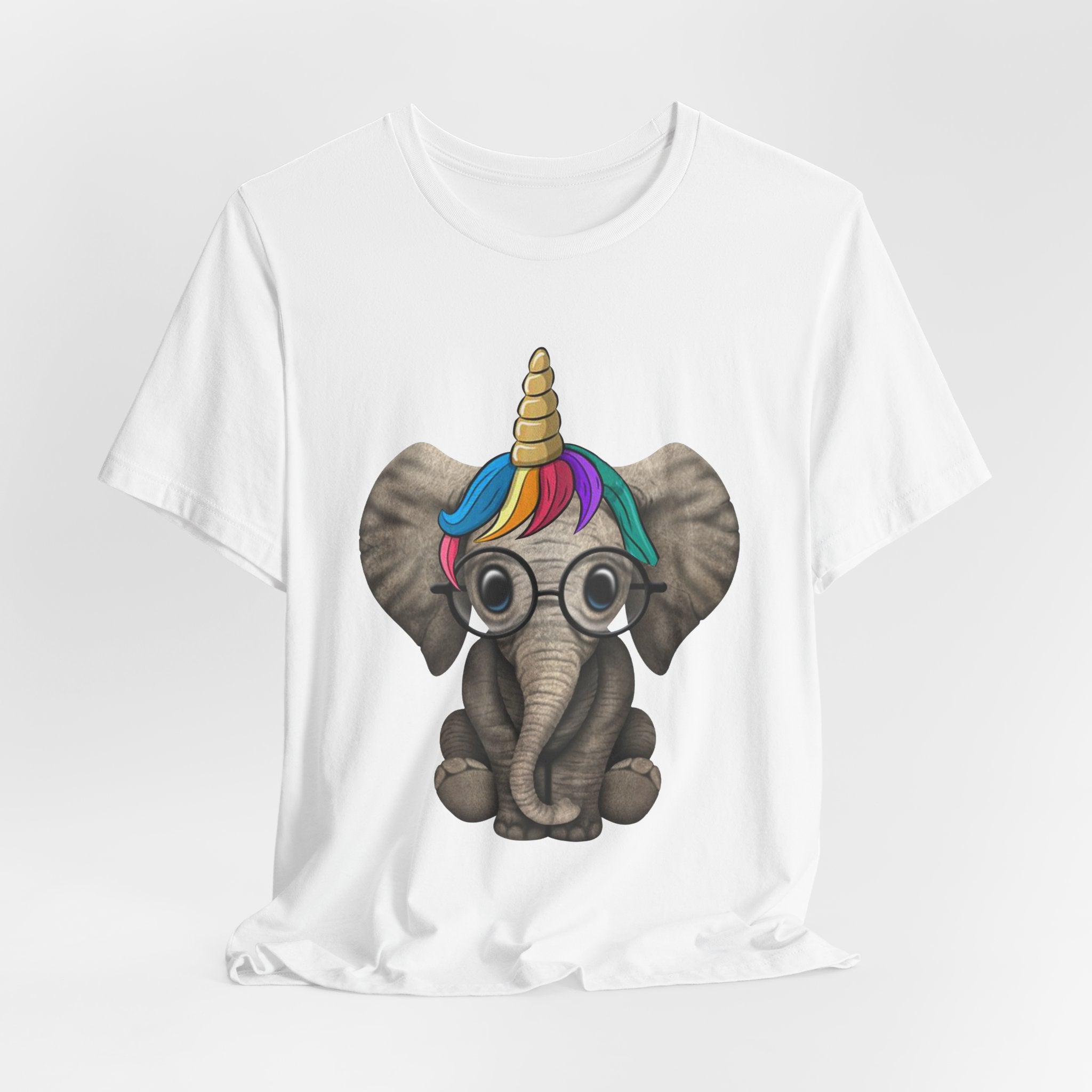 Cute Unicorn Elephant T-Shirt | Elephant Lover Gift
