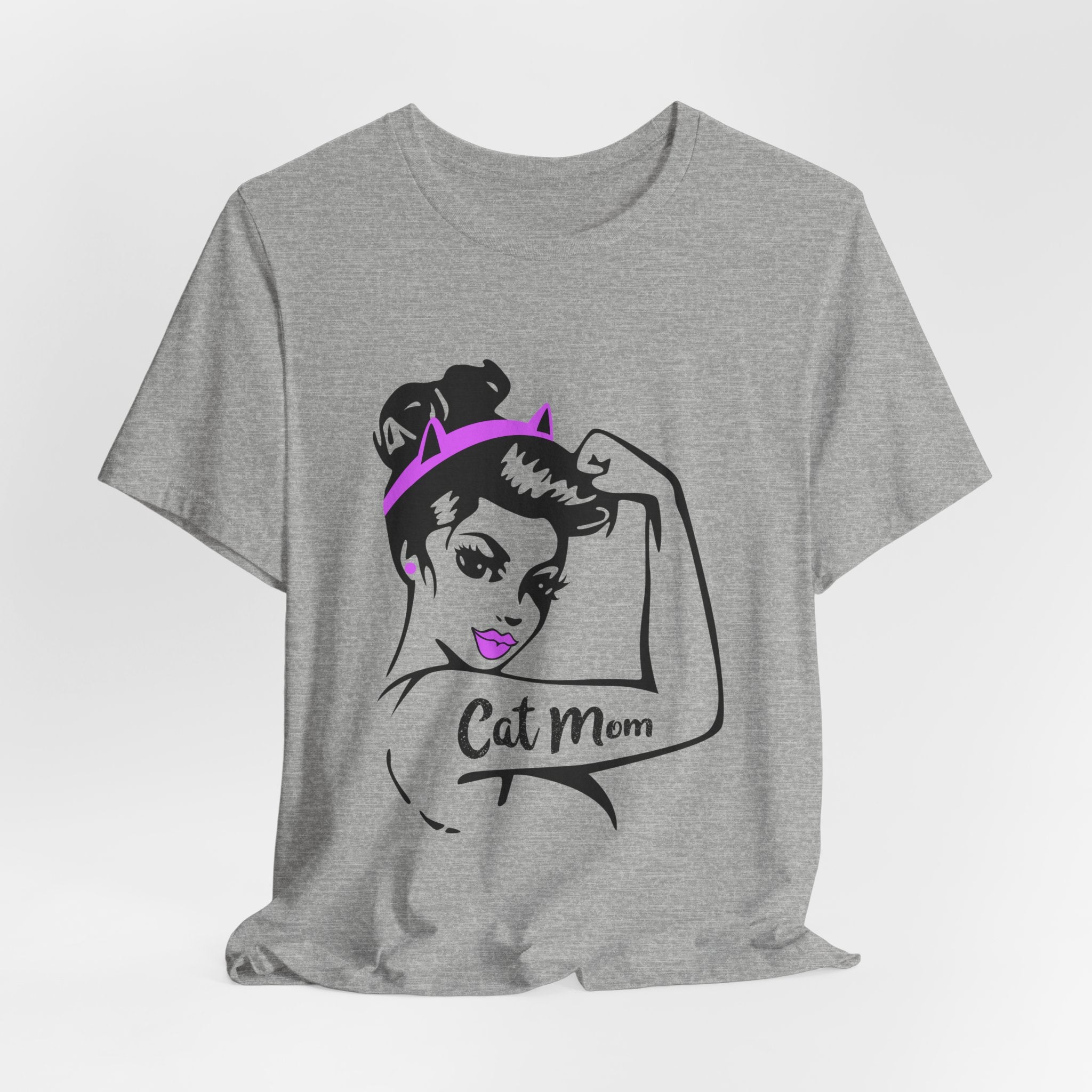 Cat Mom Rosie T-Shirt | Empowered Cat Mom Gift