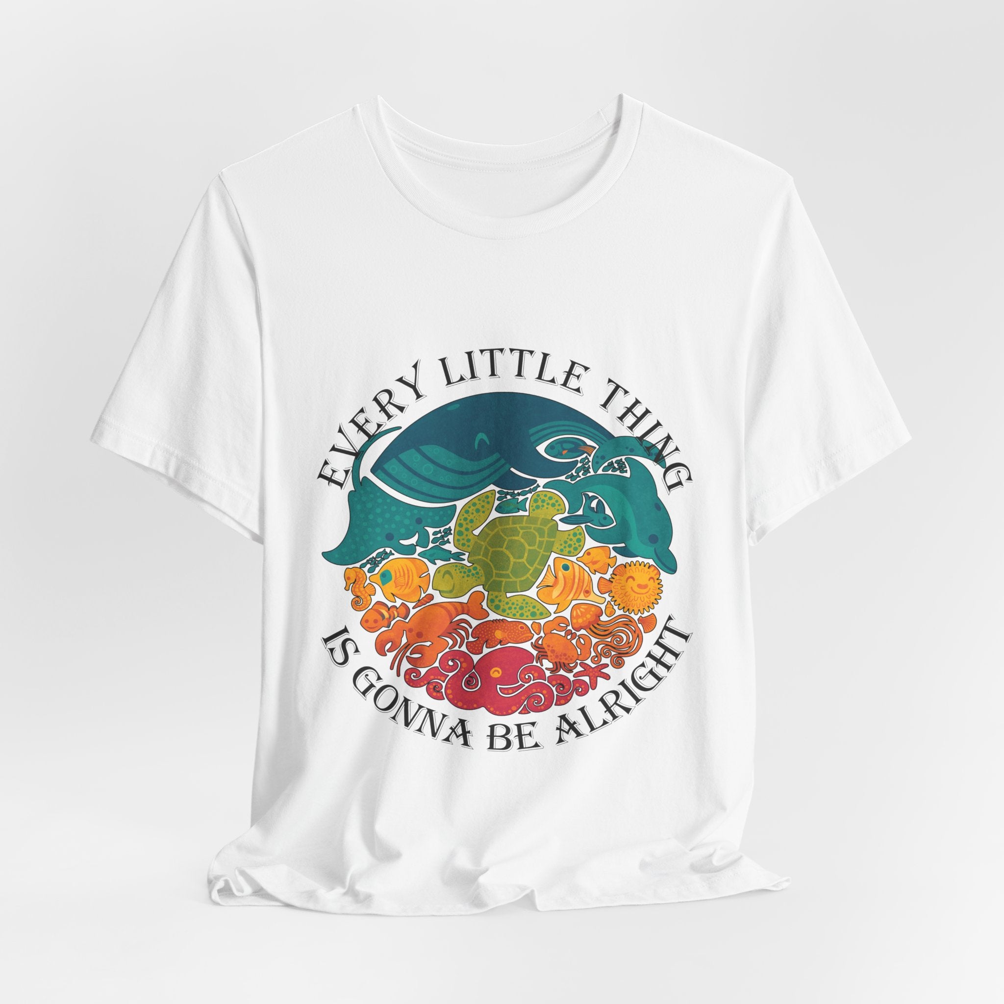 Every Little Thing Is Gonna Be Alright T-Shirt | Peace Lover Gift