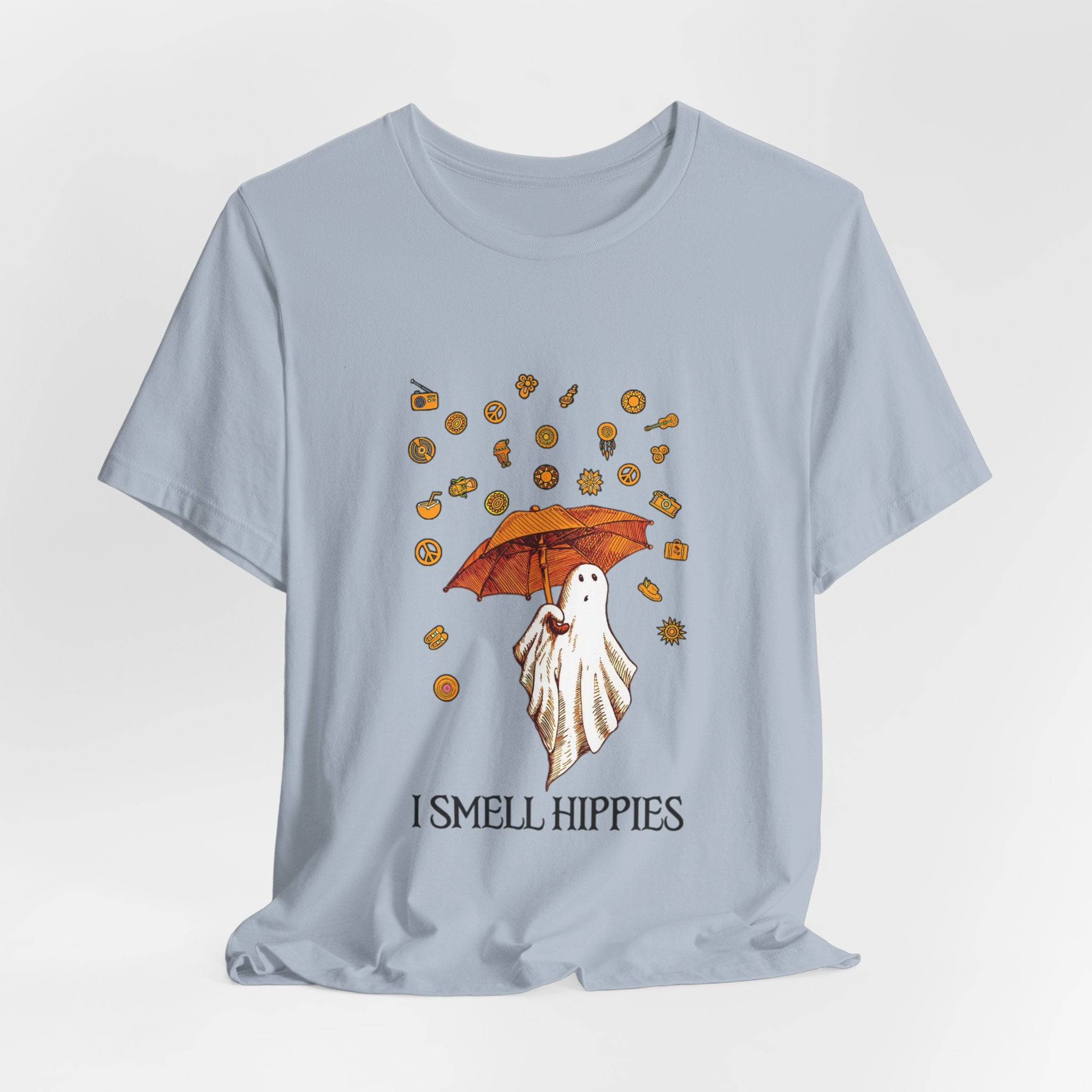 I Smell Hippies T-Shirt | Groovy Ghost Gift