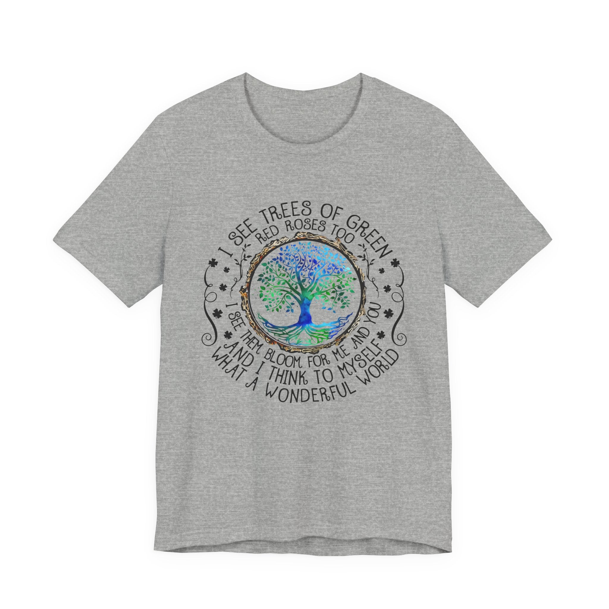 What a Wonderful World T-Shirt | Hippie Soul Gift