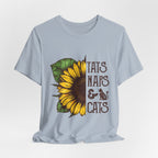 Sunflower TAIS NAPS & CAIS Tee | Cat Lover Gift