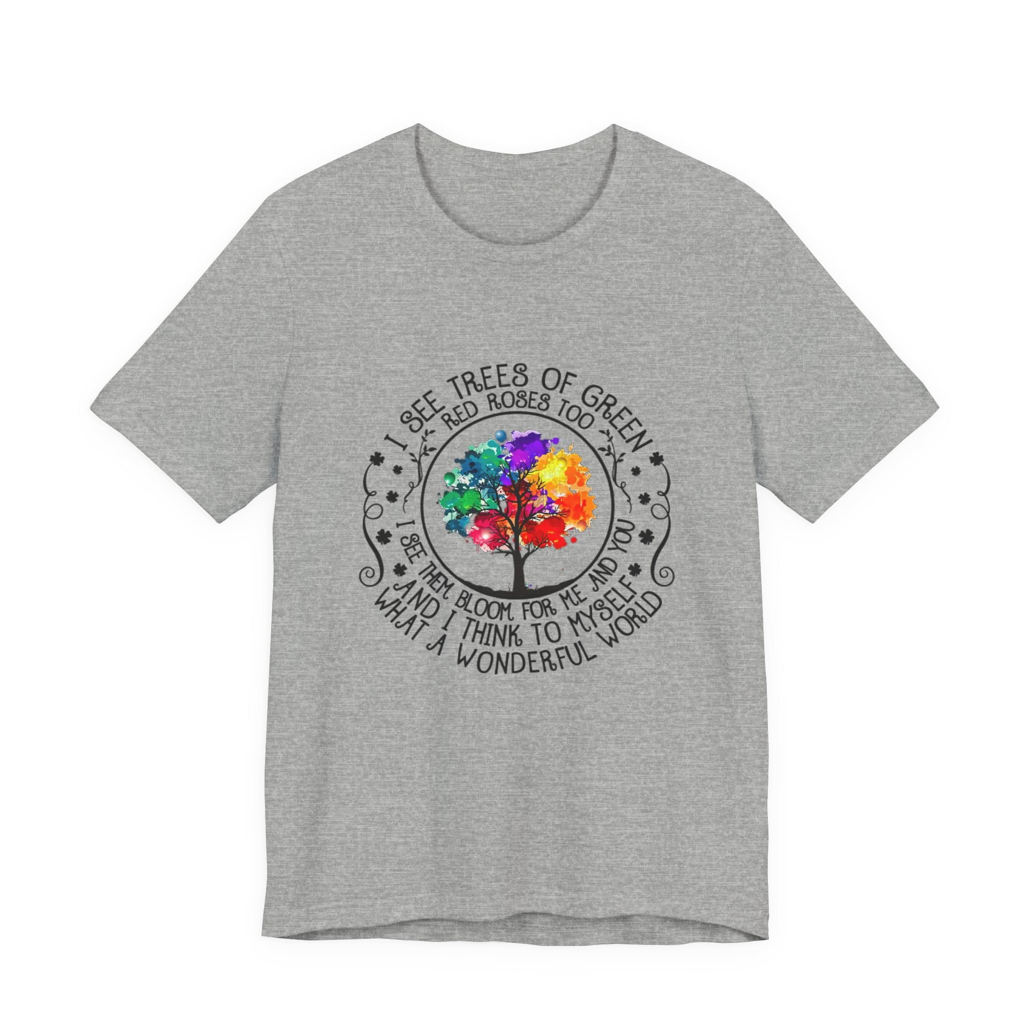 What a Wonderful World T-Shirt | Hippie Soul Gift