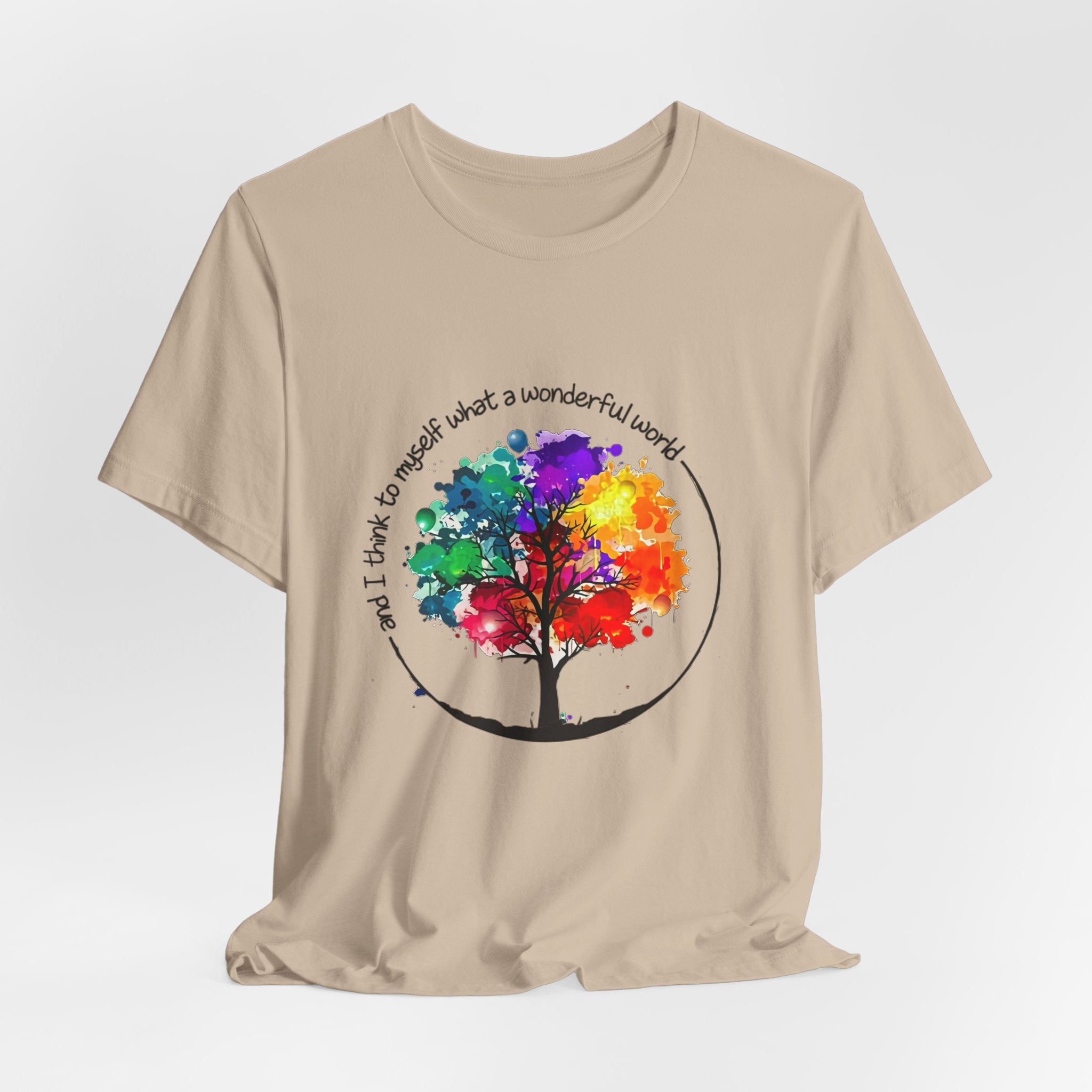 Wonderful World Tree T-Shirt | Hippie Soul Gift