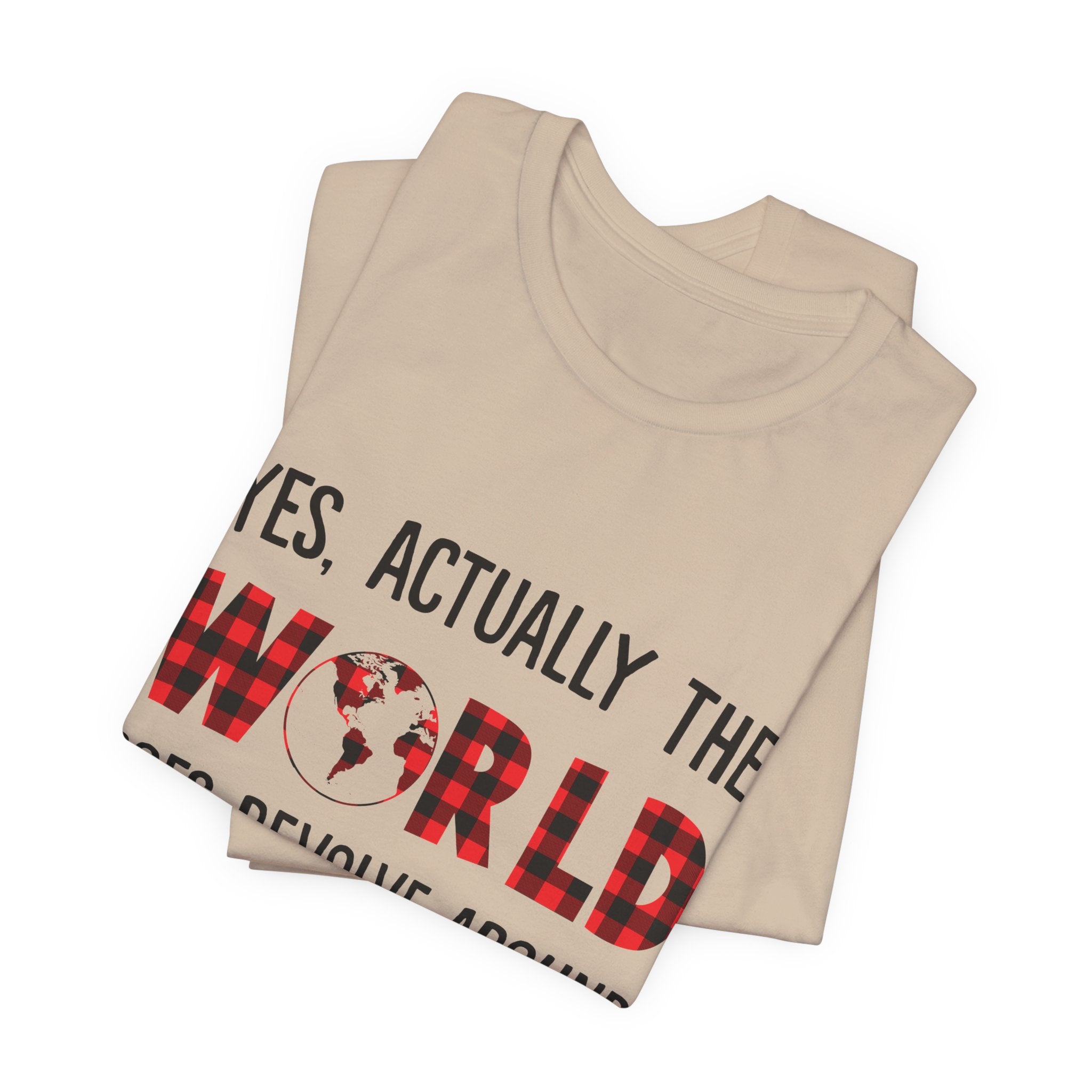 World Revolves Around My Dogs T-Shirt | Dog Lover Gift