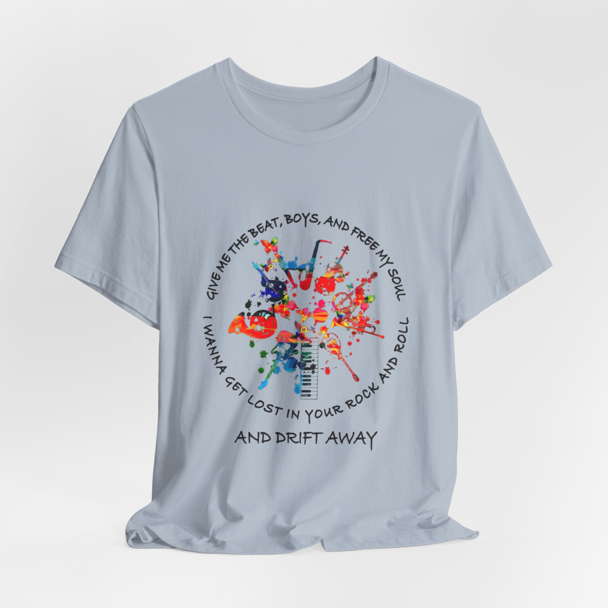 Lost In Your Rock And Roll T-Shirt | Free Spirit Gift