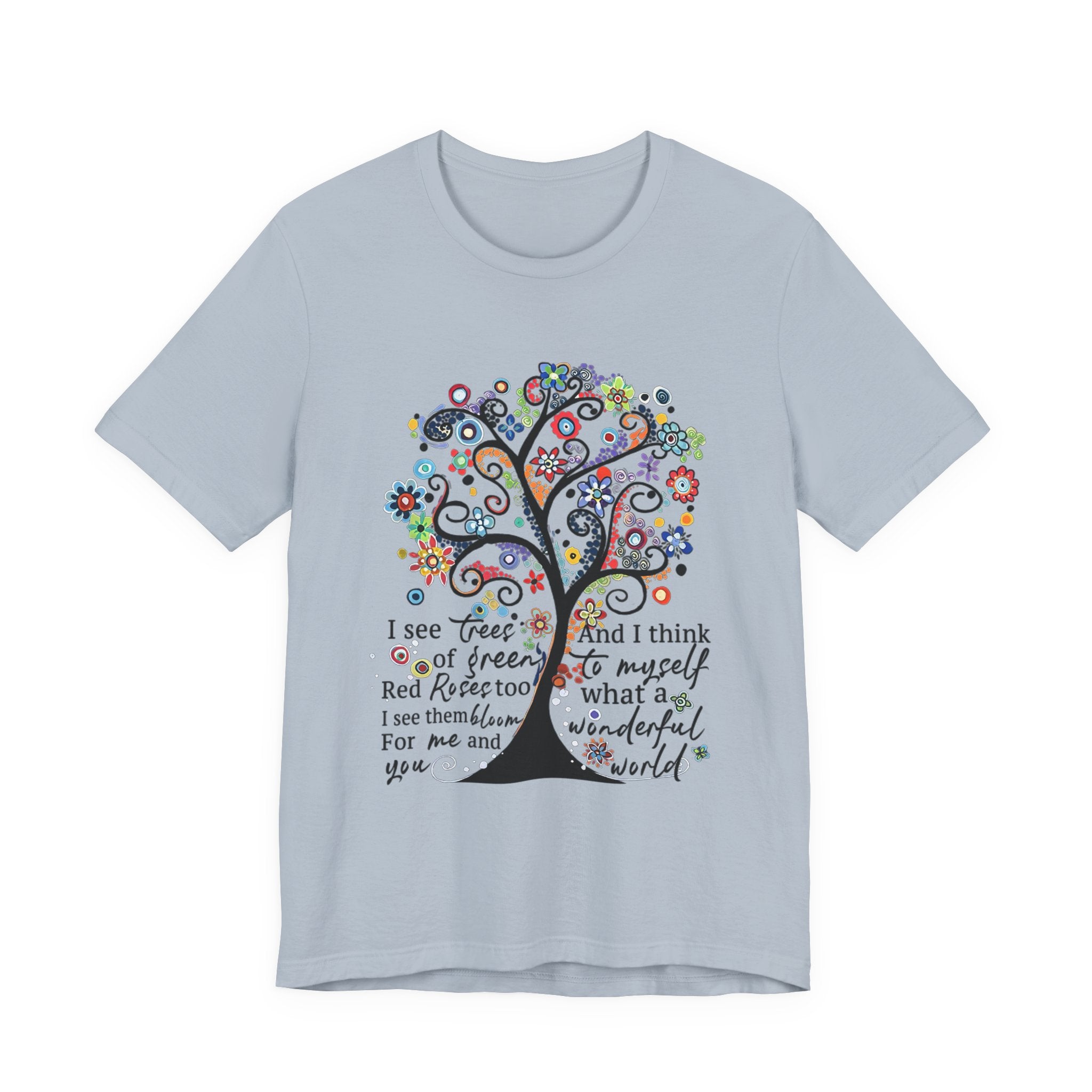 What a Wonderful World T-Shirt | Hippie Soul Gift