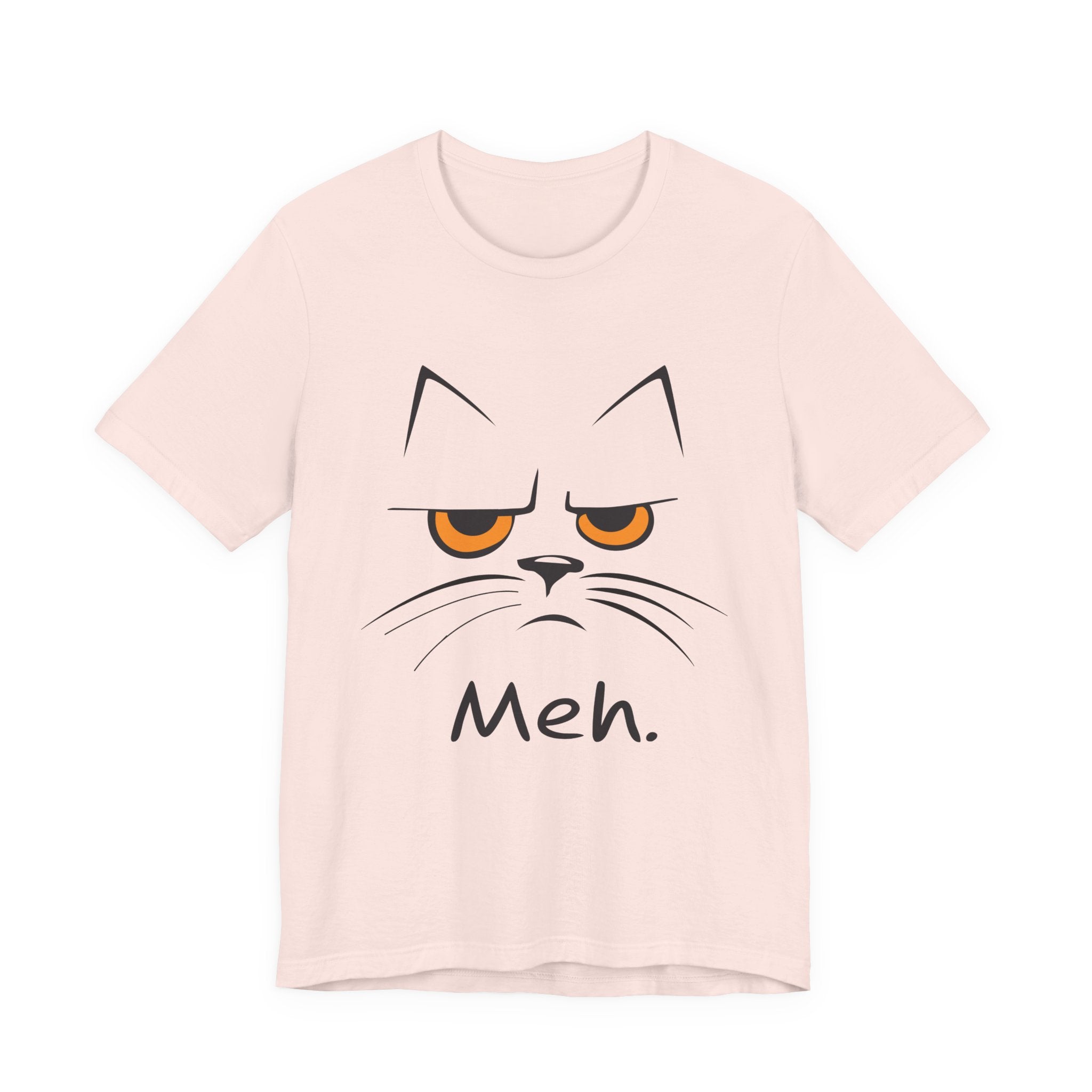 Meh. Grumpy Cat T-Shirt | Relatable Cat Lover Gift
