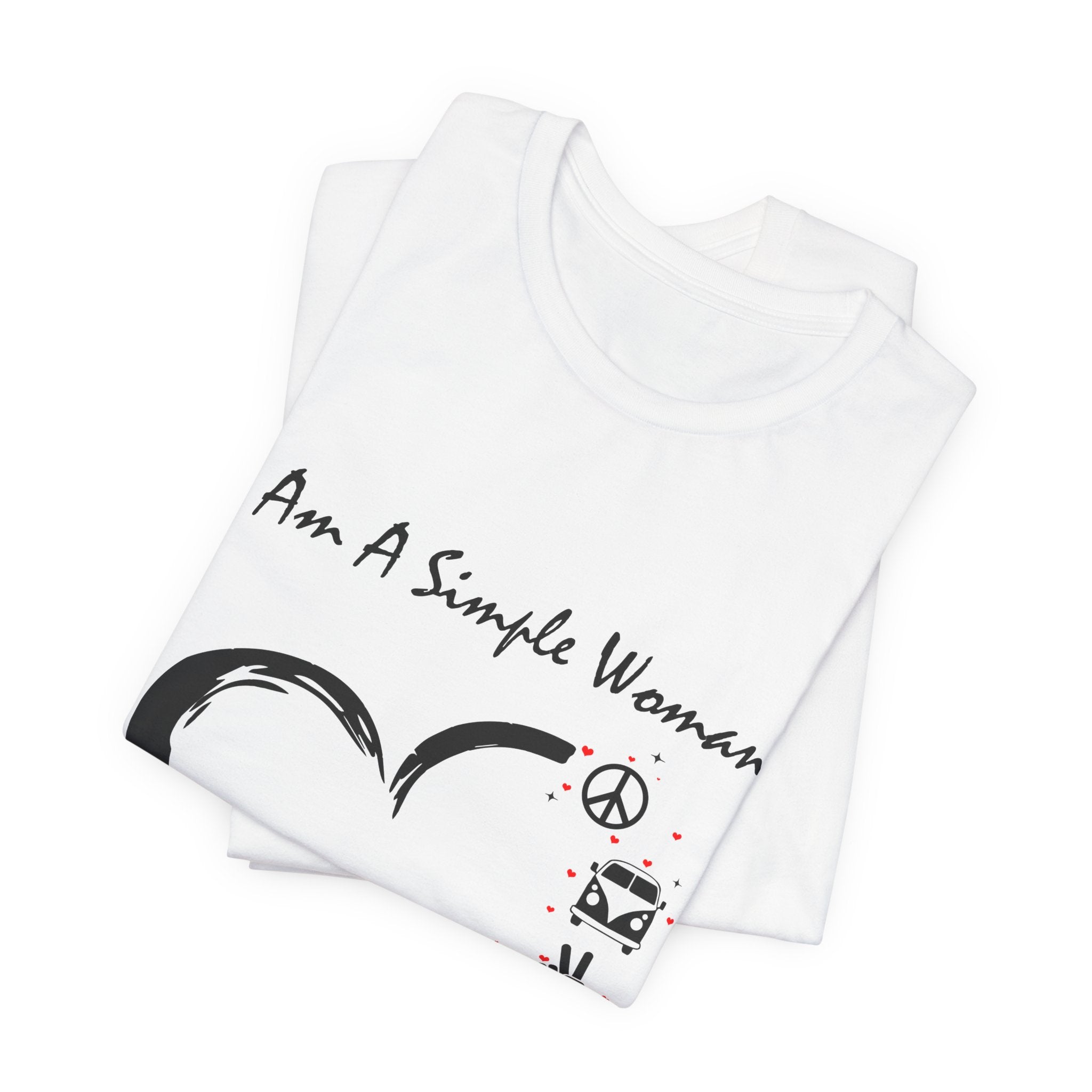 I Am A Simple Woman T-Shirt | Camping Life Gift